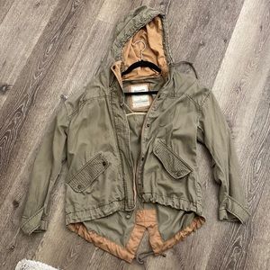 Abercrombie Twill Anorak Jacket